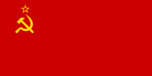 BANDERA DE LA URSS. Fuente: Wikipedia